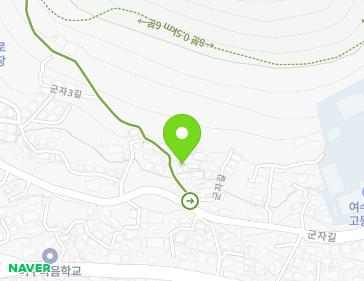 전라남도 여수시 군자3길 6-1 (군자동) 지도