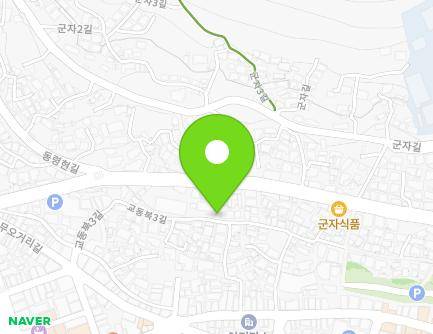 전라남도 여수시 교동북3길 19 (군자동, 군자동 노인정) 지도