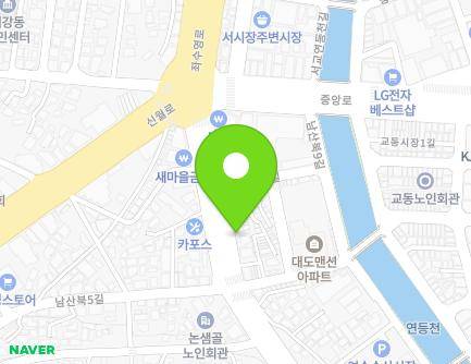 전라남도 여수시 남산로 116 (남산동) 지도