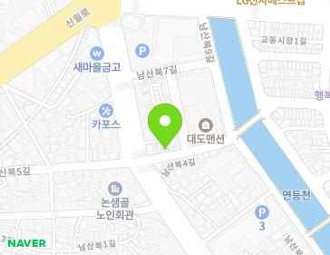전라남도 여수시 남산북6길 3-3 (남산동) 지도
