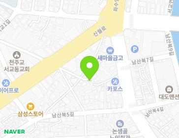 전라남도 여수시 버드나무길 11-6 (남산동) 지도