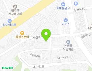 전라남도 여수시 남산북3길 16-3 (남산동) 지도