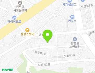 전라남도 여수시 남산북3길 16 (남산동) 지도