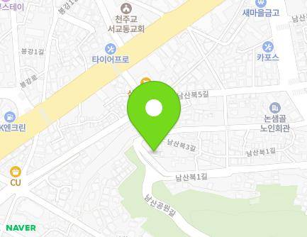 전라남도 여수시 남산북3길 21-4 (남산동) 지도