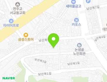 전라남도 여수시 남산북3길 16-4 (남산동) 지도