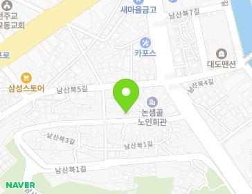 전라남도 여수시 남산북3길 10-1 (남산동) 지도