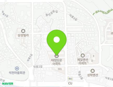 전라남도 여수시 충민공원길 9 (덕충동, 태창아파트) 지도