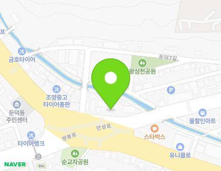 전라남도 여수시 만성로 5 (둔덕동) 지도