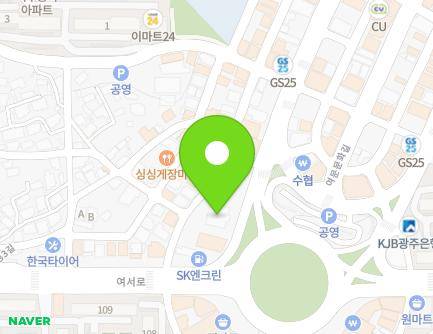 전라남도 여수시 문수로 7 (문수동) 지도