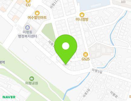 전라남도 여수시 미평3길 26 (미평동, 이레빌딩) 지도
