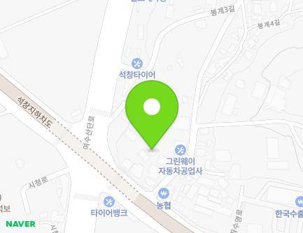 전라남도 여수시 좌수영로 980-1 (봉계동) 지도
