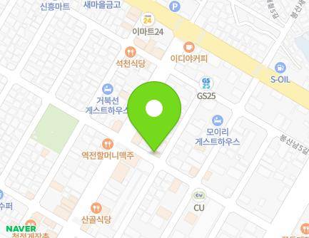 전라남도 여수시 봉산남6길 5 (봉산동, 낭낭오리집봉산점) 지도
