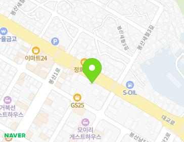 전라남도 여수시 대교로 36 (봉산동) 지도