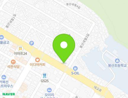 전라남도 여수시 대교로 39 (봉산동) 지도