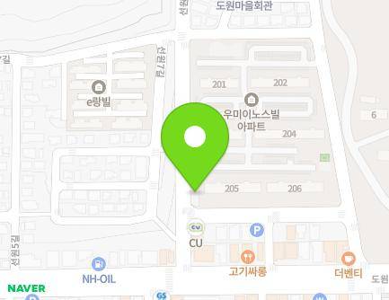 전라남도 여수시 선원4길 71 (선원동, 우미이노스빌) 지도
