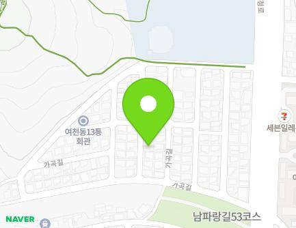 전라남도 여수시 가곡길 20-6 (선원동) 지도