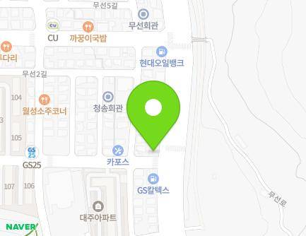 전라남도 여수시 무선로 115 (선원동) 지도