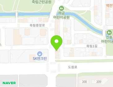 전라남도 여수시 소라면 죽림1길 2 지도