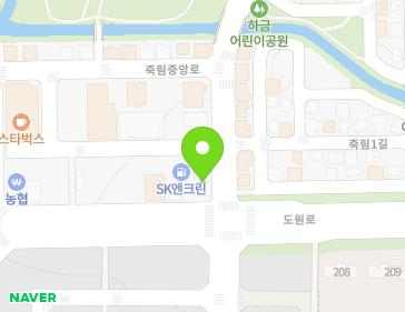 전라남도 여수시 소라면 죽림중앙로 5 지도