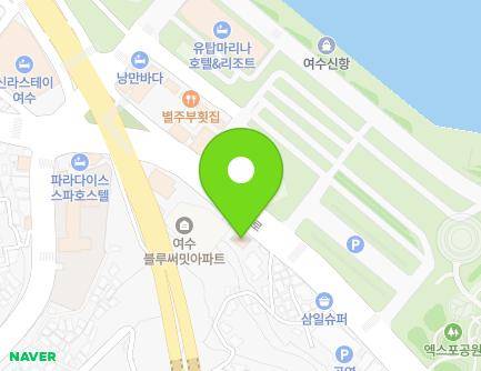 전라남도 여수시 오동도로 82 (수정동) 지도