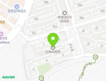 전라남도 여수시 선소로 72-28 (신기동, 신화아파트) 지도