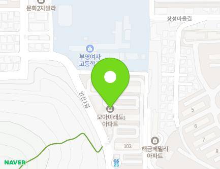 전라남도 여수시 안산1길 136 (안산동, 모아미래도아파트) 지도