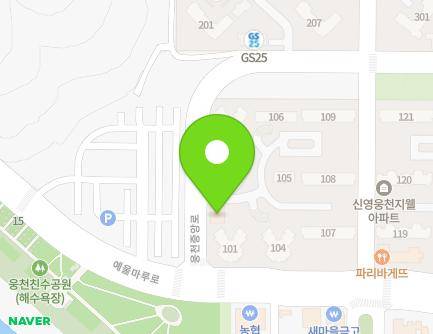 전라남도 여수시 웅천중앙로 8 (웅천동, 웅천지웰상가동) 지도