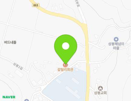 전라남도 여수시 율촌면 상봉1길 10 (갈리리회관) 지도
