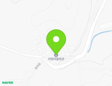 전라남도 여수시 율촌면 청대길 185-5 (외청마을회관외청마을노인정) 지도
