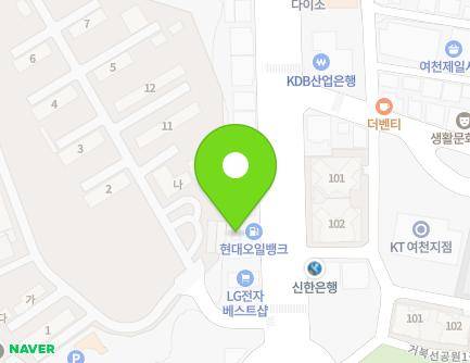 전라남도 여수시 시청로 11 (학동, 시티주유소) 지도