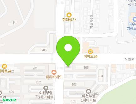 전라남도 여수시 소호로 662 (학동) 지도