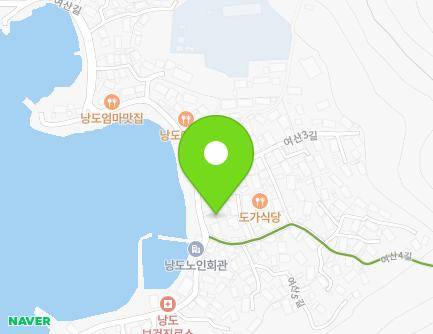 전라남도 여수시 화정면 여산길 51 (여산마을회관) 지도