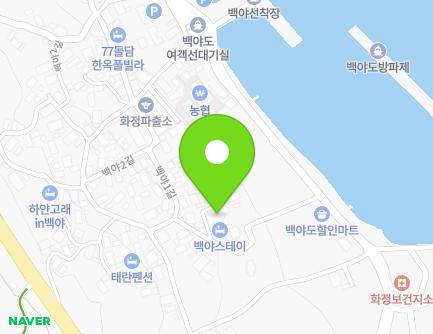 전라남도 여수시 화정면 백야1길 14-2 (화정보건지소) 지도