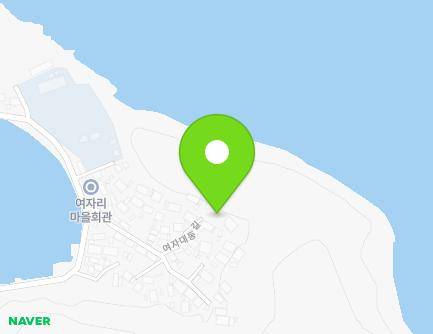 전라남도 여수시 화정면 여자대동길 37-12 지도