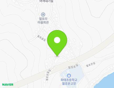 전라남도 여수시 화정면 월호웃골길 7-2 (월호교회) 지도