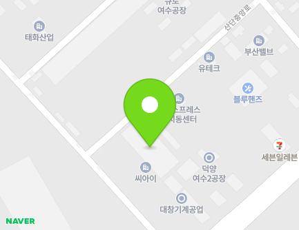 전라남도 여수시 산단중앙로 43-16 (화치동, 천일철강산업) 지도