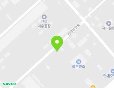 전라남도 여수시 산단중앙로 43-44 (화치동) 지도
