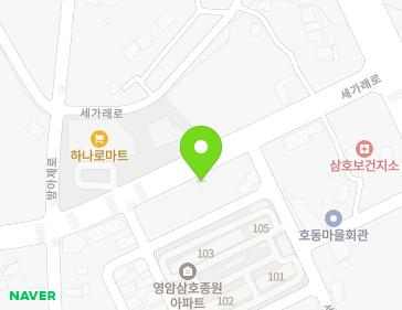 전라남도 영암군 삼호읍 세가래로 82 지도