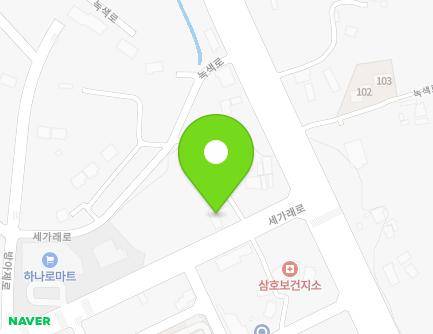 전라남도 영암군 삼호읍 세가래로 89 지도