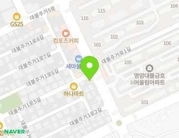 전라남도 영암군 삼호읍 대불주거로 163 지도