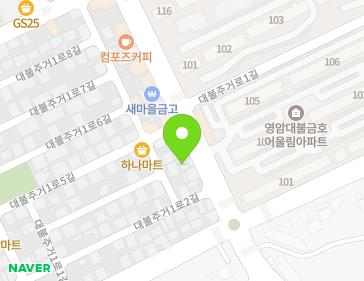 전라남도 영암군 삼호읍 대불주거로 161 지도