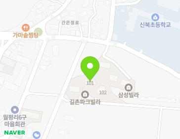 전라남도 영암군 신북면 간은정로 18-35 (길촌파크빌라) 지도
