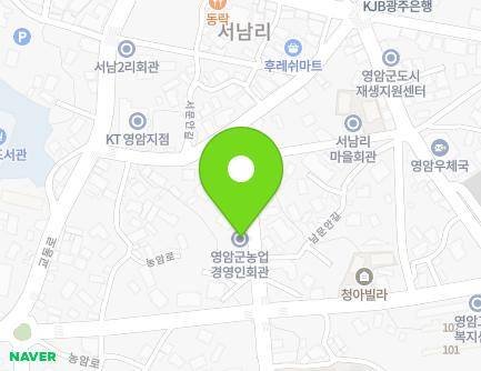 전라남도 영암군 영암읍 성밖로 33 (한국농업경영인영암군연합회) 지도