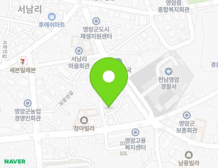 전라남도 영암군 영암읍 남문로 22-18 (벧엘교회) 지도