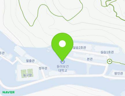 전라남도 영암군 학산면 영산로 76-57 (동아보건대학교) 지도