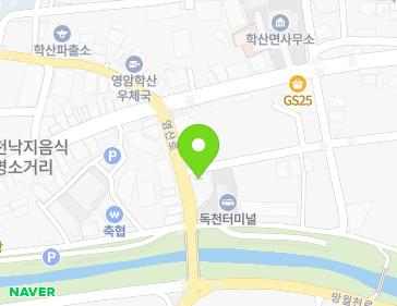 전라남도 영암군 학산면 영산로 10 (월출농약사) 지도