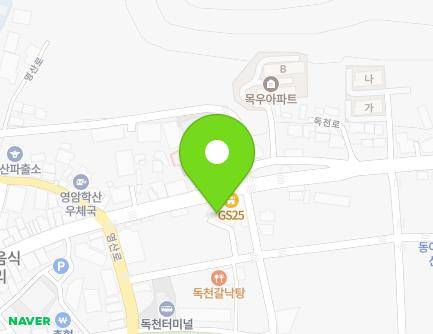 전라남도 영암군 학산면 영산로 12-11 (청후한울가아파트) 지도