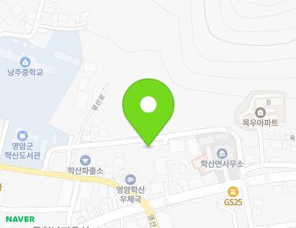 전라남도 영암군 학산면 독천로 183 (학산농협) 지도