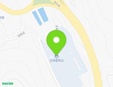 전라남도 완도군 군외면 원동길 37-26 (군외중학교) 지도