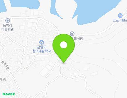 전라남도 완도군 금일읍 동백1길 11 지도